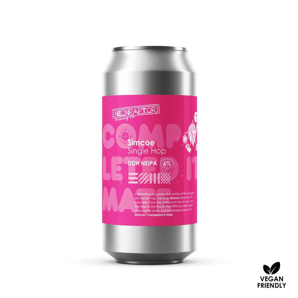 Neon Raptor Simcoe Completed It MAte Single Hop DDH NEIPA 440ml 6%