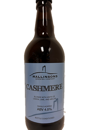 Mallinsons Cashmere Blonde Ale 500ml 4%