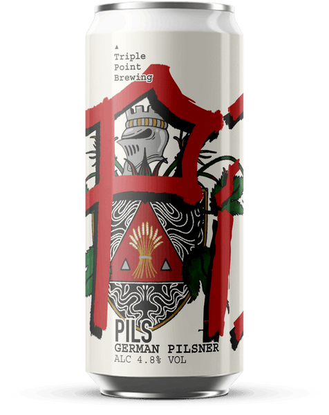 Triple Point Brewing Pils German Pilsner 4.8% 440ml