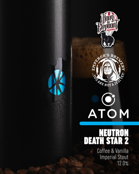 Atom Neutron Death Star 2 Coffee and Vanilla Imperial Stout 440ml 12%