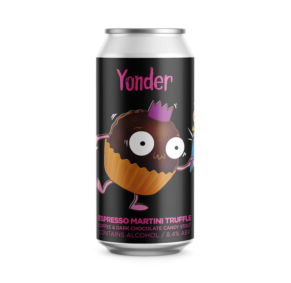 Yonder Espresso Martini Truffle Coffee and Dark Chocolate Candy Stout 440ml 8.5%