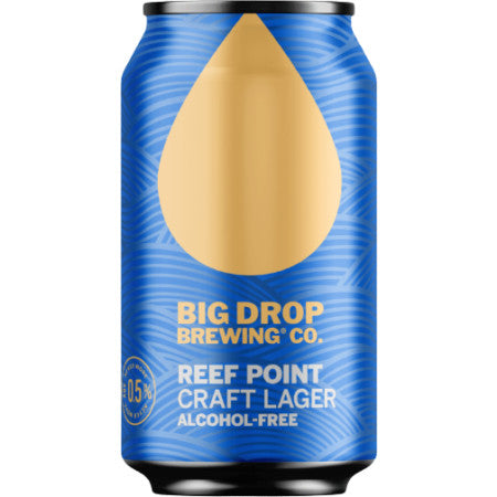 Big Drop Reef Point Alcohol Free Lager 330ml 0.5%