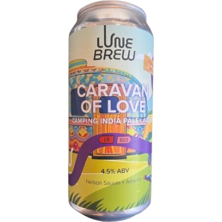 Lune Brew Caravan Of Love India Pale Lager 440ml 4.5%