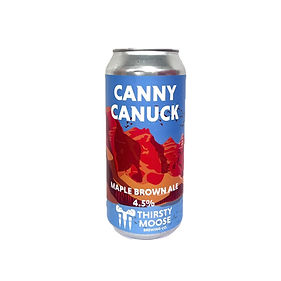 Thirsty Moose Canny Canuck Maple Brown Ale 440ml 4.5%
