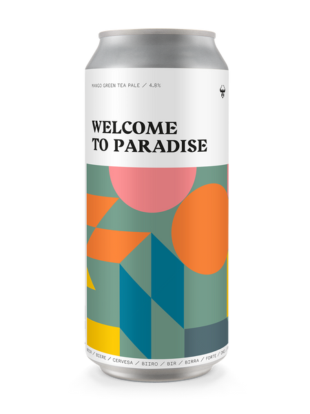Black Lodge Welcome To Paradise Mango Green Tea Pale Ale 440ml 4.8%