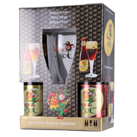Brugse Zot Gift Pack 2x blonde 330ml 6% 2x dubbel 330ml 7.5%