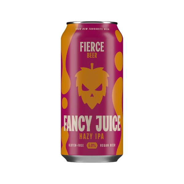 Fierce Beer Co. Fancy Juice Hazy IPA 440ml 5%
