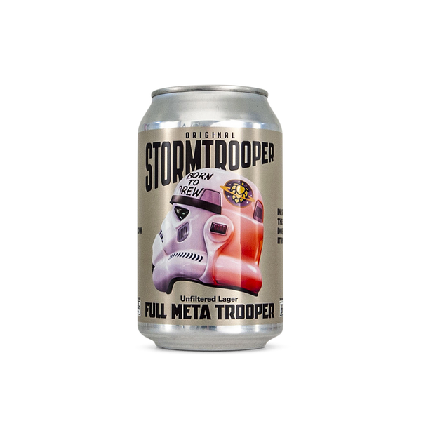 Original Stormtrooper Full Meta Trooper Unfiltered Lager 330ml 4.6%
