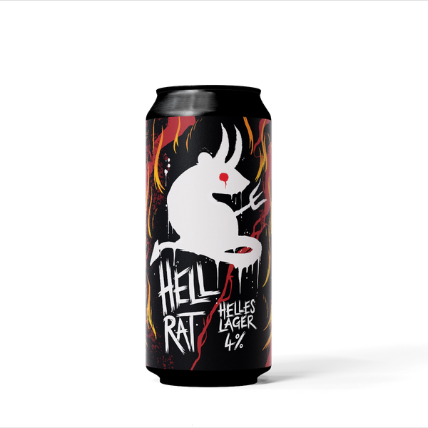 Ossett Hell Rat Helles Lager 440ml 4%