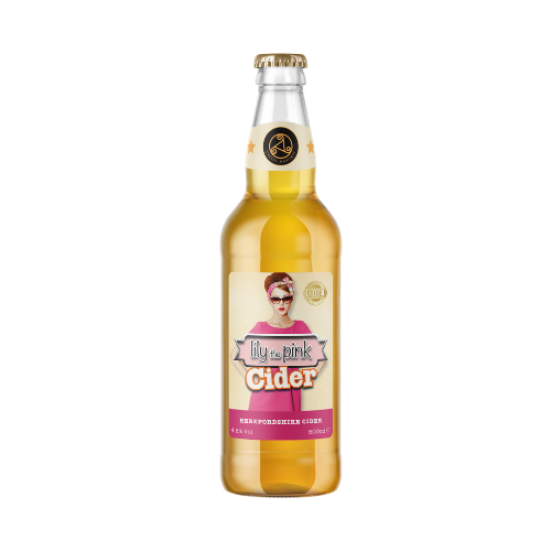 Celtic Marches Cider Lily The Pink 500ml 4.5%