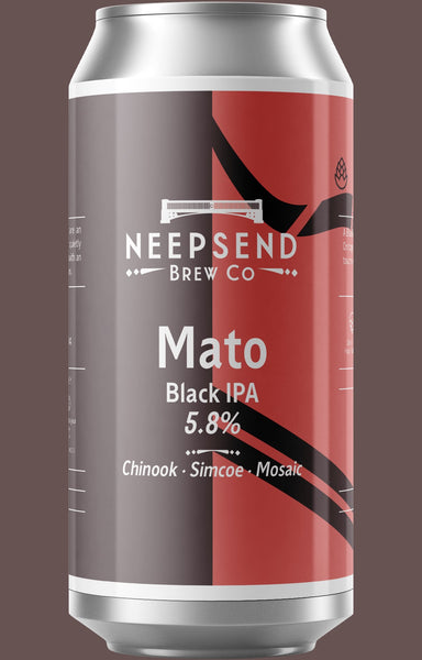 Neepsend Mato Black IPA 440ml 5.8%
