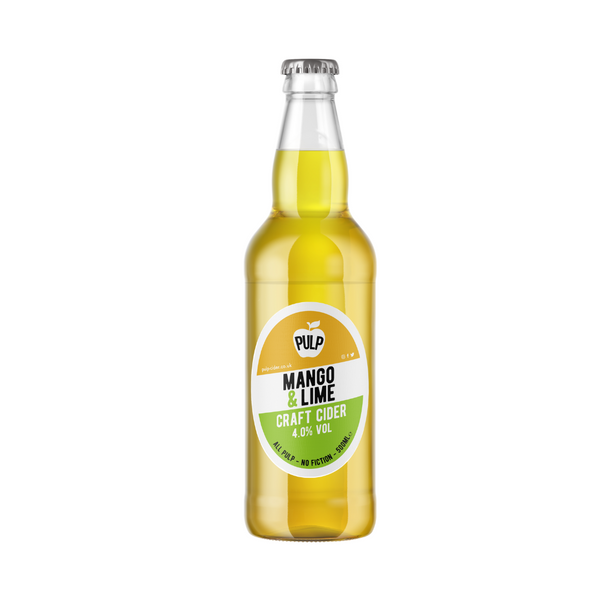 Pulp Mango and Lime Craft Cider 500ml 4%