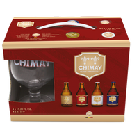 Chimay Gift pack 4 x 330ml + Chalice glass