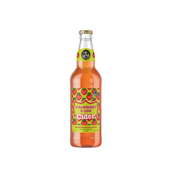 Celtic Marches Strawberry and Lime Cider 500ml 4%