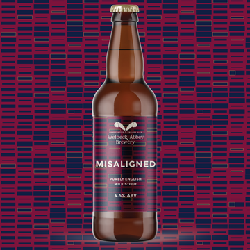 Welbeck Abbey Brewery Misaligned English Milk Stout 500ml 4.5%