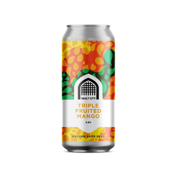 Vault City Triple Fruited Mango Tropical Sour Beer 440ml 4.8%