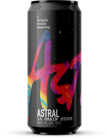 Triple Point Brewing Astral 10 Grain Stout 4.2% 440ml