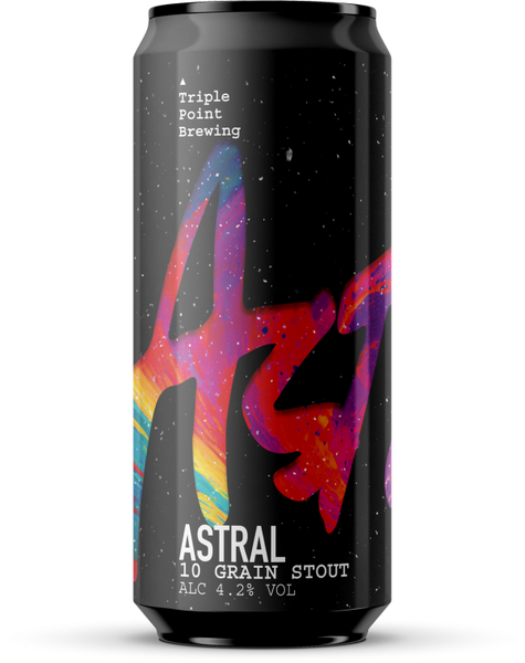 Triple Point Brewing Astral 10 Grain Stout 4.2% 440ml