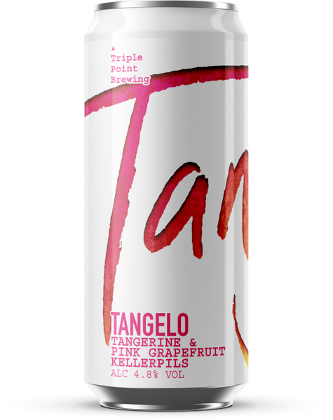 Triple Point Tangelo Tangerine and Pink Grapefruit Kellerpils 440ml 4.8%