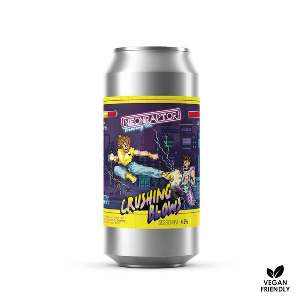Neon Raptor Crushing Blows Session IPA 440ml 4.2%
