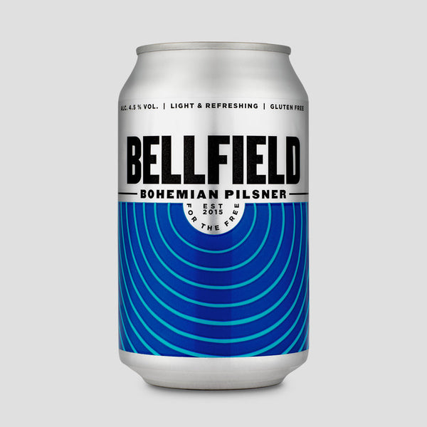 Bellfield Bohemian Pilsner 330ml 4.5%