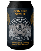 Drop Bear Beer Co. Alcohol Free Bonfire Stout 330ml 0.5%