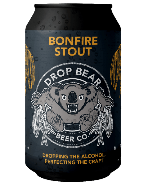 Drop Bear Beer Co. Alcohol Free Bonfire Stout 330ml 0.5%