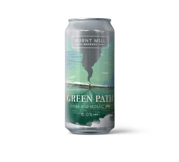 Burnt Mill Brewery Green Path Citra and Mosaic IPA 440ml 6%