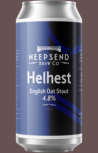 Neepsend Helhest English Oat Stout 440ml 4.8%