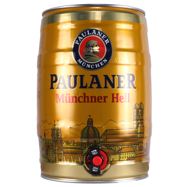 Paulaner Munchner Hell Munich Lager 5l (8.7 pints) 4.9%