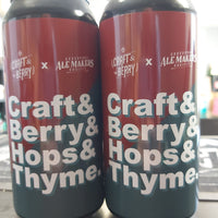 Crosspool Alemakers Society Craft & Berry & Hops & Thyme Belgian Ale 440ml 4.6%