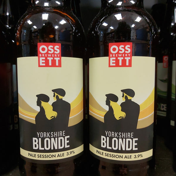 Ossett Yorkshire Blonde Pale Session Ale 500ml 3.9%