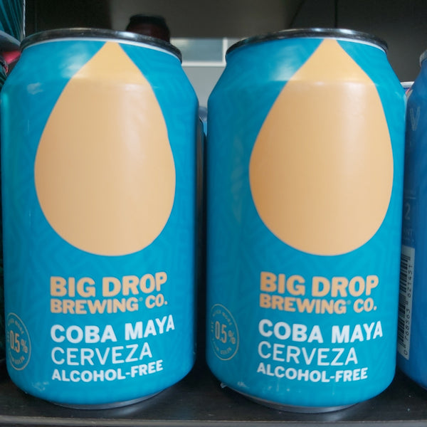 Big Drop Coba Maya Cerveza Alcohol Free Lager 330ml 0.5%