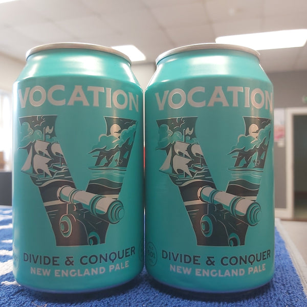 Vocation Divide And Conquer New England Pale 330ml 5%