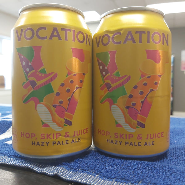 Vocation Hop, Skip and Juice Hazy Pale Ale 330ml