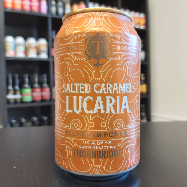 Thornbridge Salted Caramel Lucaria Ice Cream Porter 330ml 4.5%