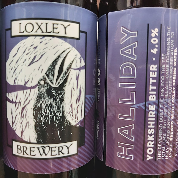 Loxley Halliday Yorkshire Bitter 500ml 4%