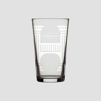 Harrogate Brewery Etched Pint Glass