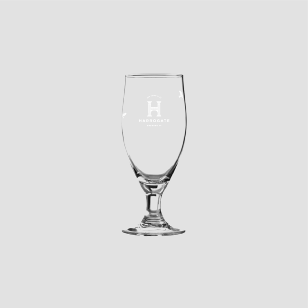 Harrogate Brewery 2/3rds stem glass