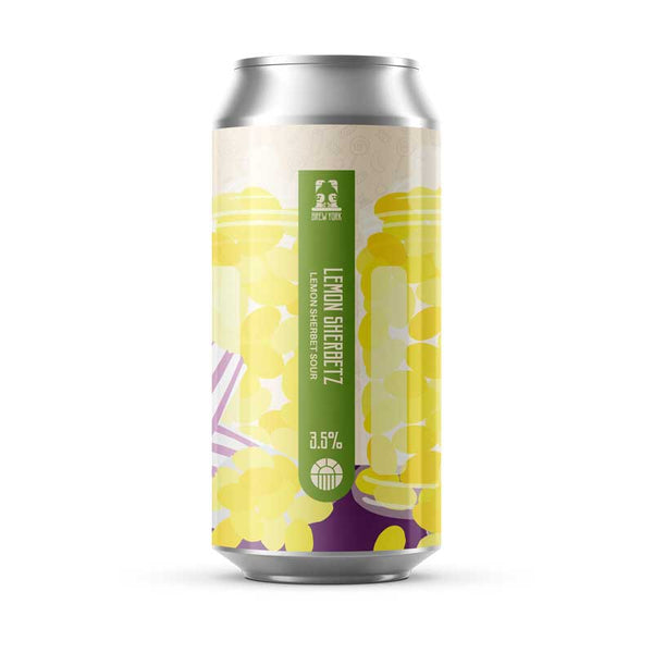 Brew York Lemon Sherbetz Lemon Sherbet Sour 440ml 3.5%